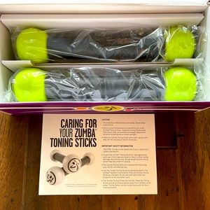 Zumba Toning Sticks- Brand New! Set of 2